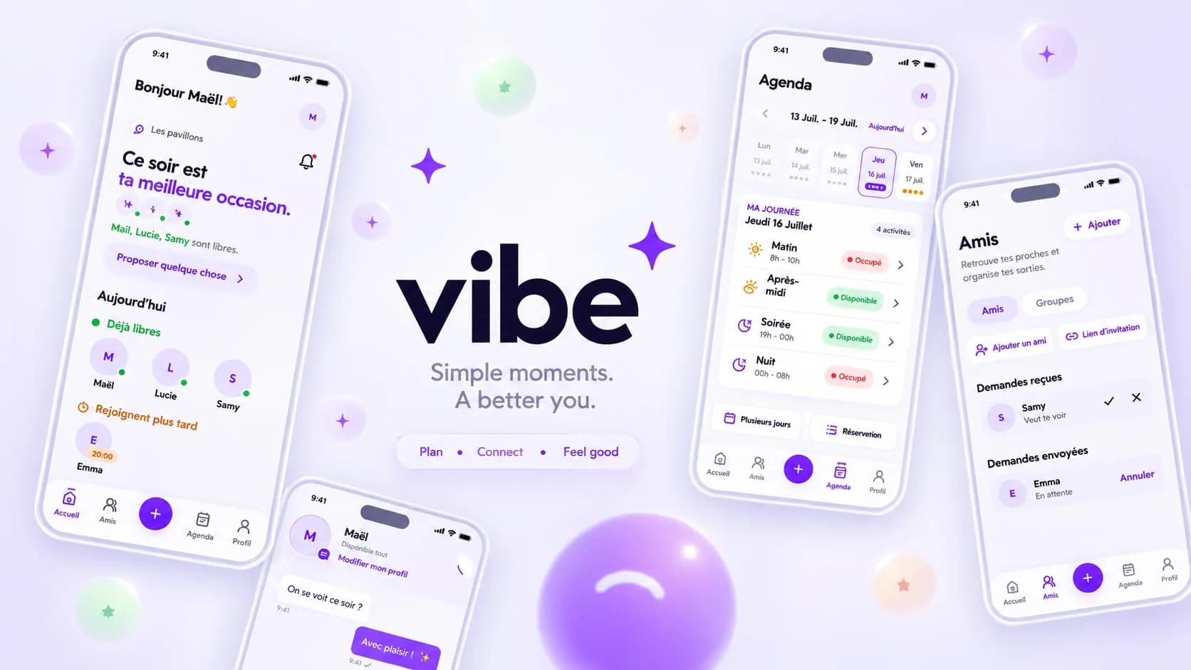 Aperçu du projet Vibe
